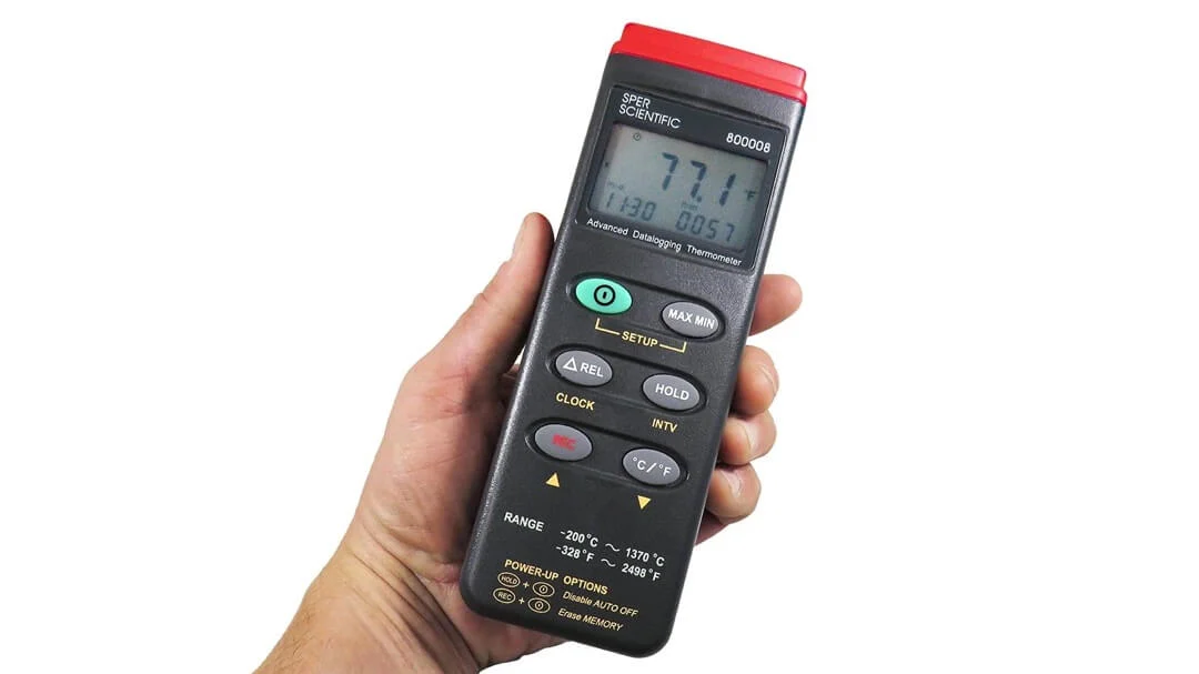 Đồng hồ đo nhiệt độ Datalog 800008 - Sper Scientific - Ảnh 4 | Le Quoc Equipment