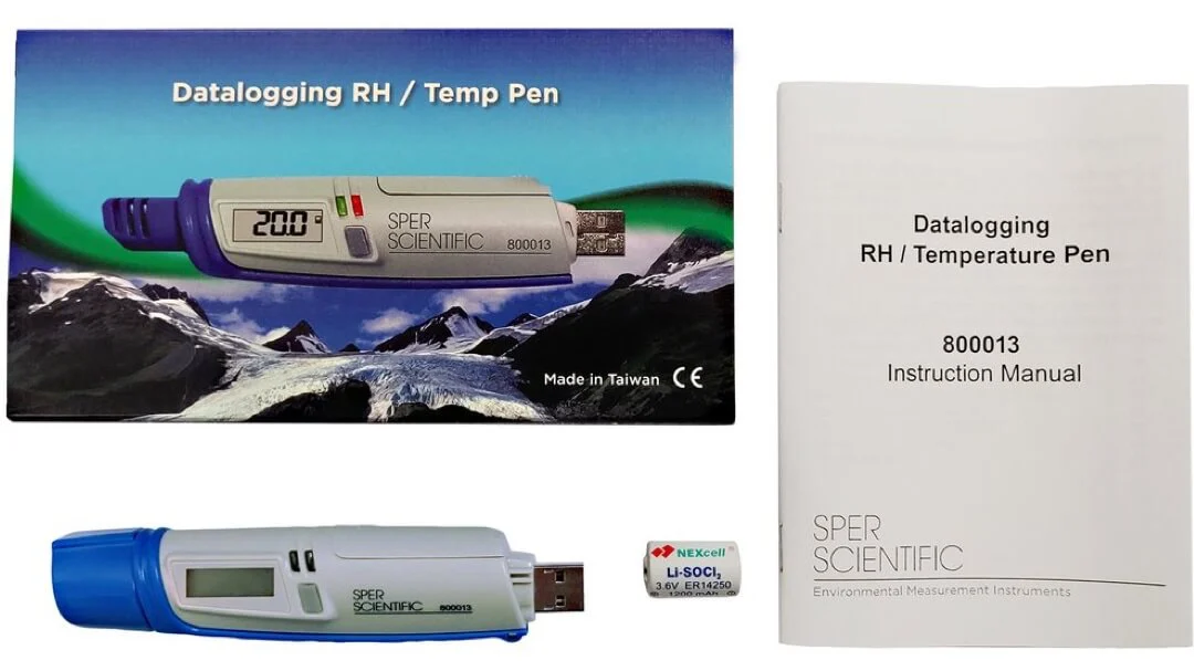 Nhiệt ẩm kế ghi dữ liệu 800013 - Sper Scientific - Ảnh 3 | Le Quoc Equipment