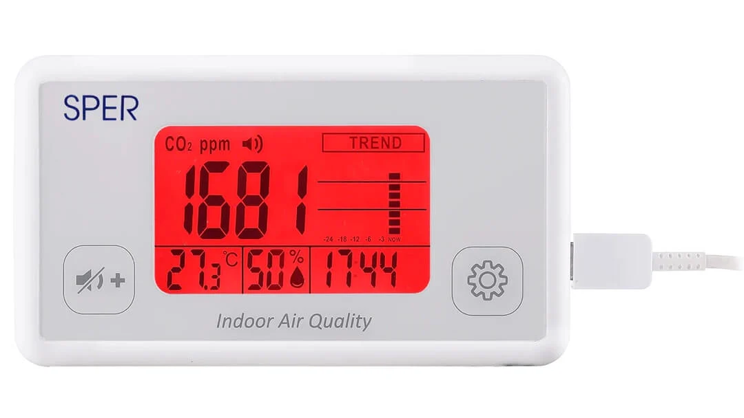 Máy đo chất lượng không khí trong nhà 800052 - Sper Scientific - Ảnh 3 | Le Quoc Equipment